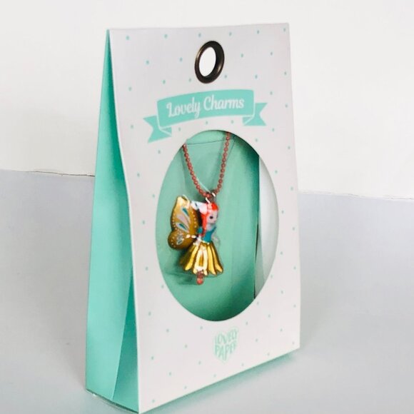 Djeco Lovely Charms Necklace Butterfly New in Box - Picture 9 of 12